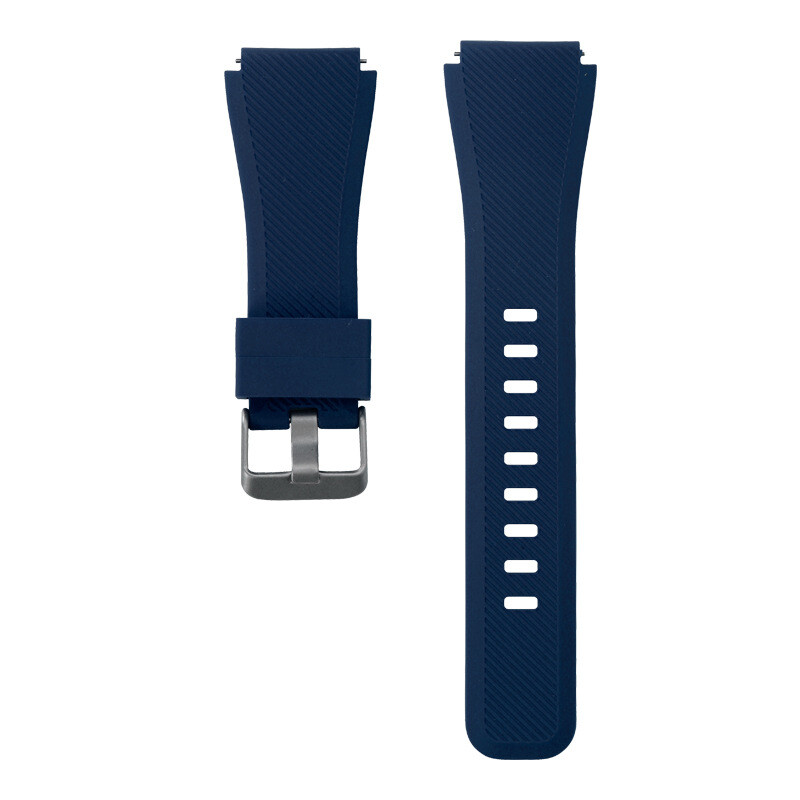 22mm Silicone Sport Strap For Samsung Galaxy Watch 3 45mm/46mm Watch Band