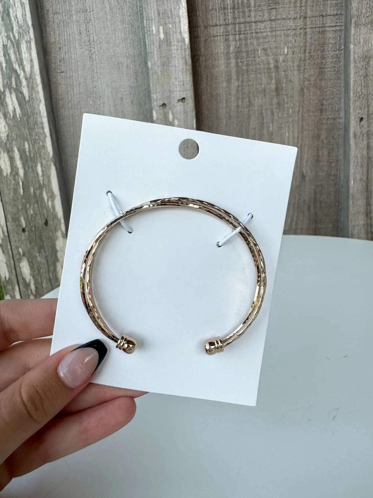 Everyday Wear Metal Bangle Bracelet