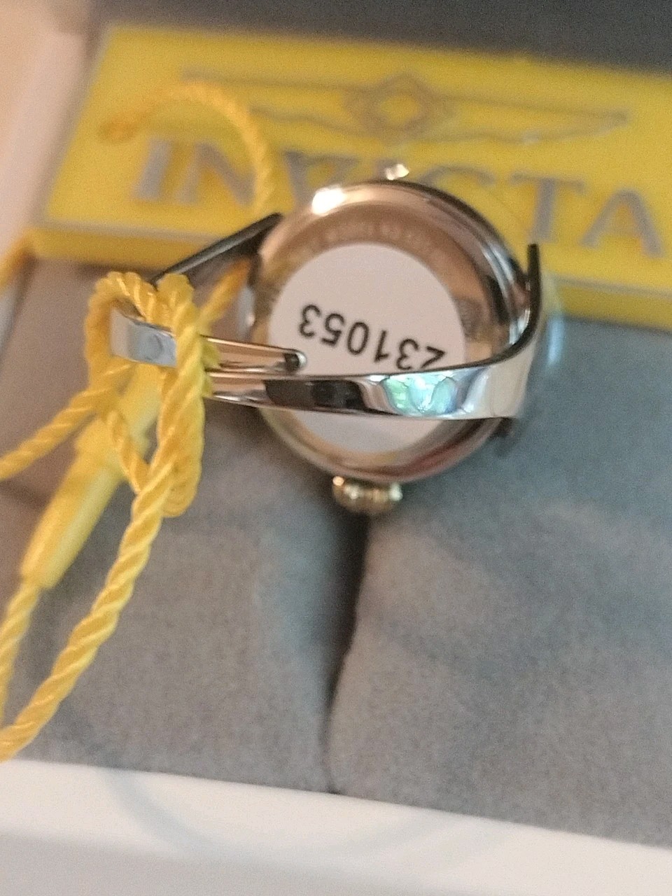 Timeless INVICTA LADIES Mini ANGEL RING Watch 48576 ***Two Tone**Msrp $199.