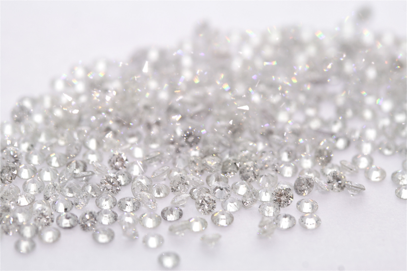 .50ctw 1/2ctw Wholesale Lot 1.75-1.70mm .02ct ea Loose Round Natural Diamonds