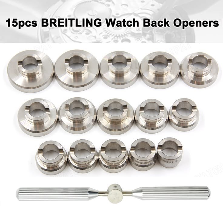 16PCS Watch Repair Tool Kit Back Case Opener Band Link Pin Strap Remover Set