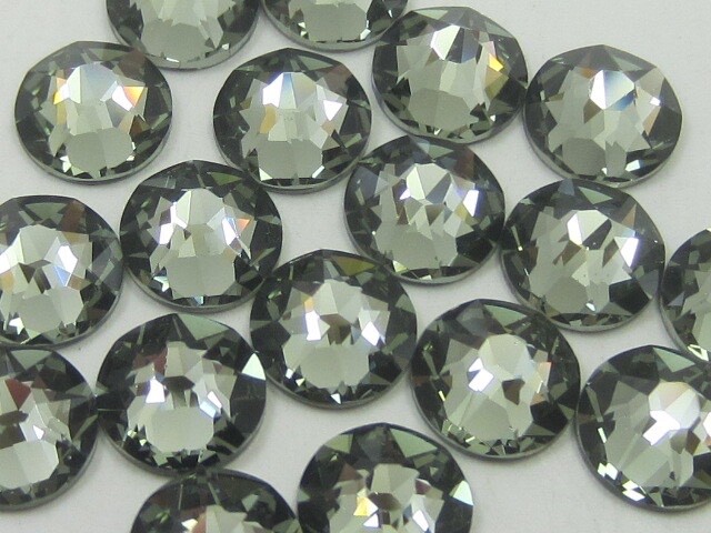 12ss BLACK DIAMOND HOTFIX European Rhinestones 1gr.