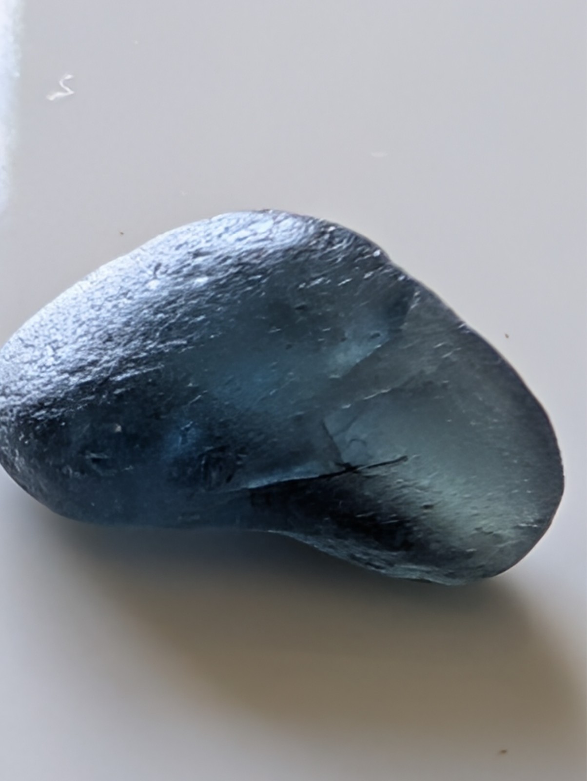 USA seller 3.86 IF/light silk Sapphire facet rough gemstone