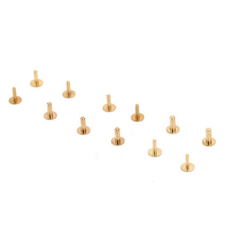 60Pack 12-Size 2.5mm Assorted Watch Dial Feet Set Movement Welding Tool No. 4052