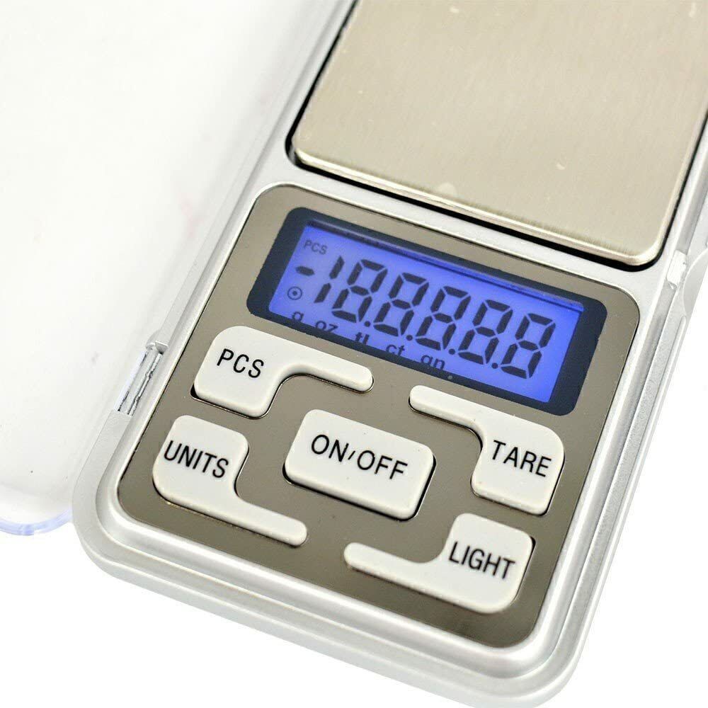 Digital Jewelry Scale with LCD & High Precision 0.01g-200g Pocket Scale