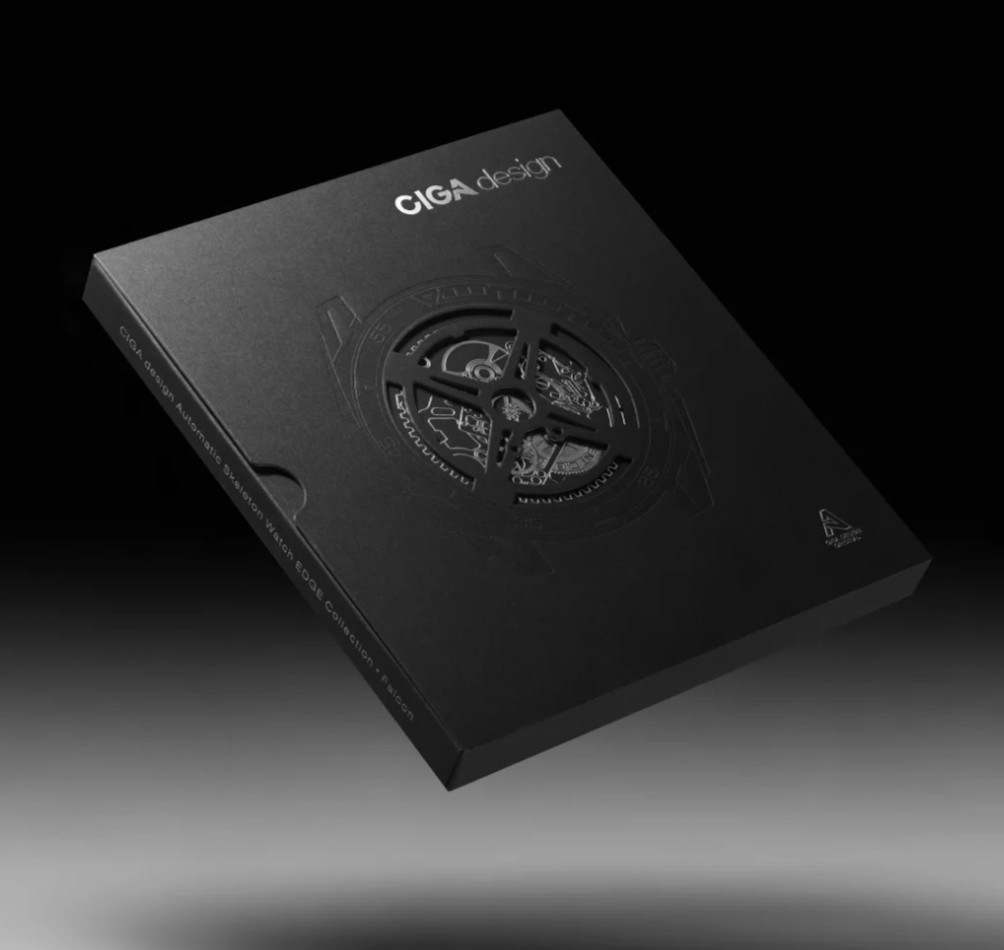 CIGA Design Falcon Round Automatic Skeleton Mechanical Watch