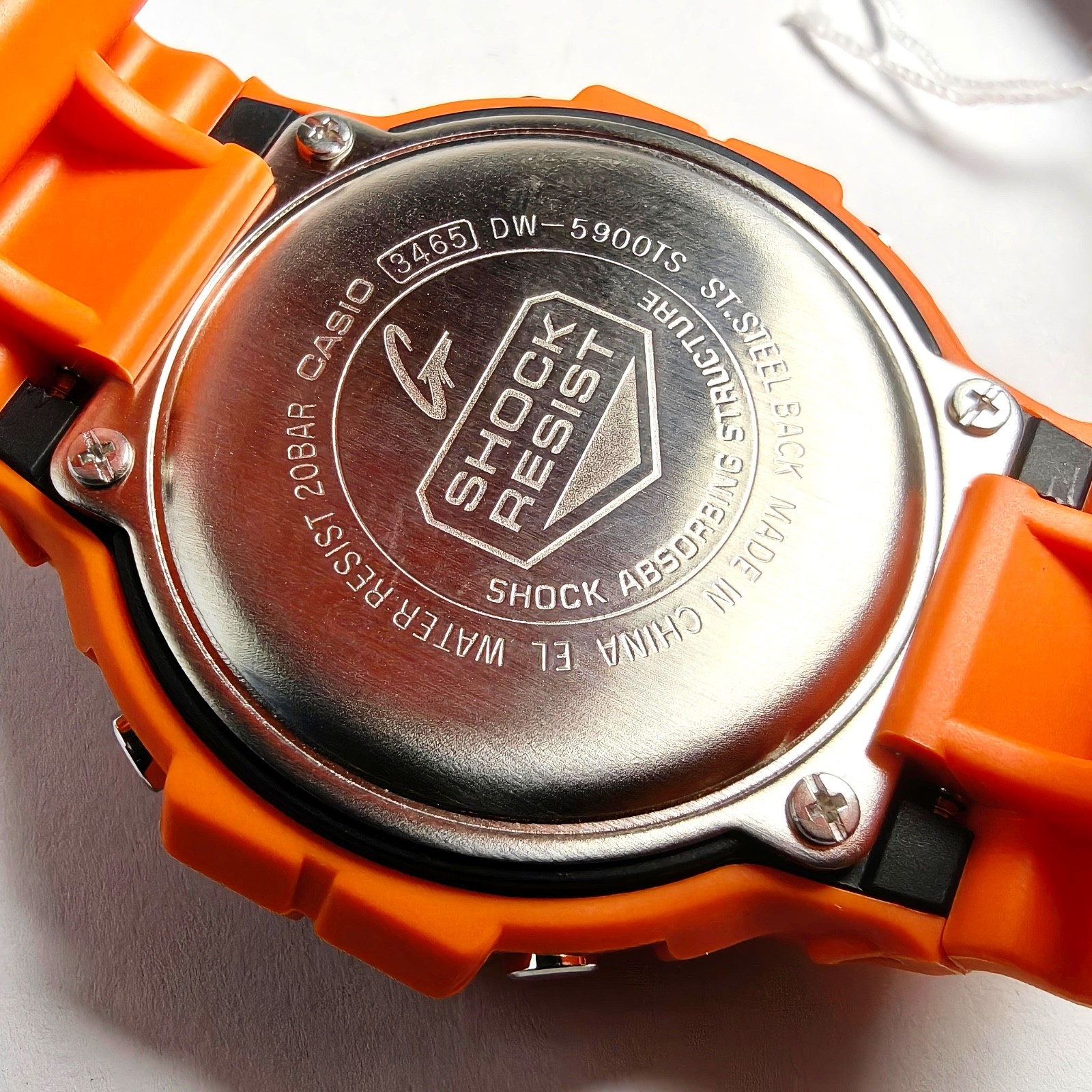 Casio G-Shock – DW-5900TS-4DR (LIMITED EDITION ORANGE, MINT)