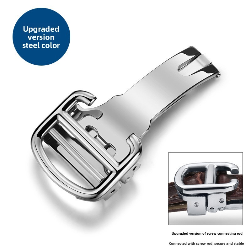 Quality Stainless Steel Watch Buckle Folding Clasp 12 14 16 18 20mm for Cartier