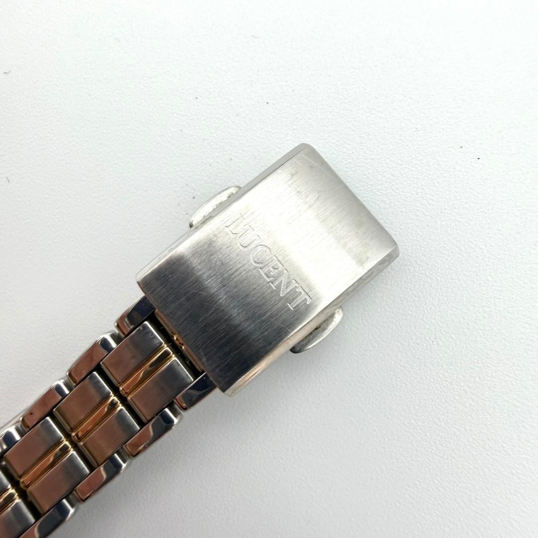 Excellent condition Seiko Lucent wristwatch, new battery, Roman numerals, gold,