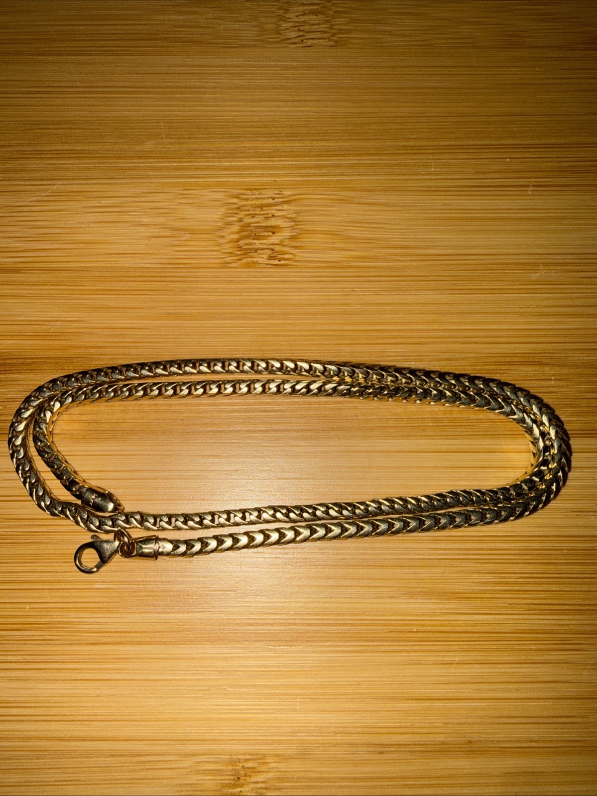 14k Yellow Gold 20” 3mm Franco Necklace