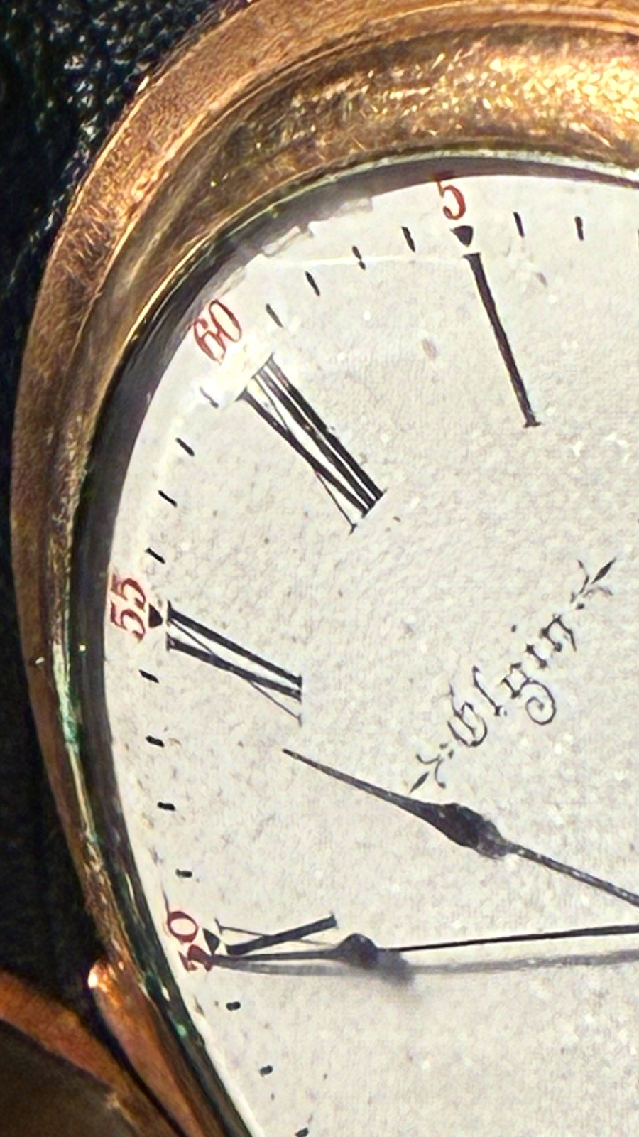 Elgin Gold Filled Full Hunter Pocket Watch White Roman Dial 15J Manual 1910s