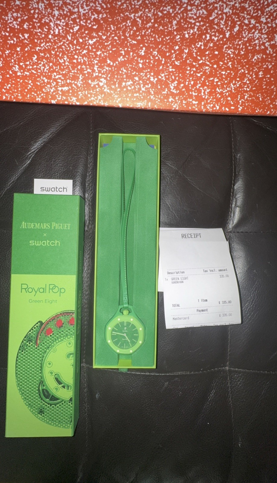 Swatch x Audemars Piguet AP Bioceramic Royal Pop Green Eight ✅100% AUTHENTIC✅