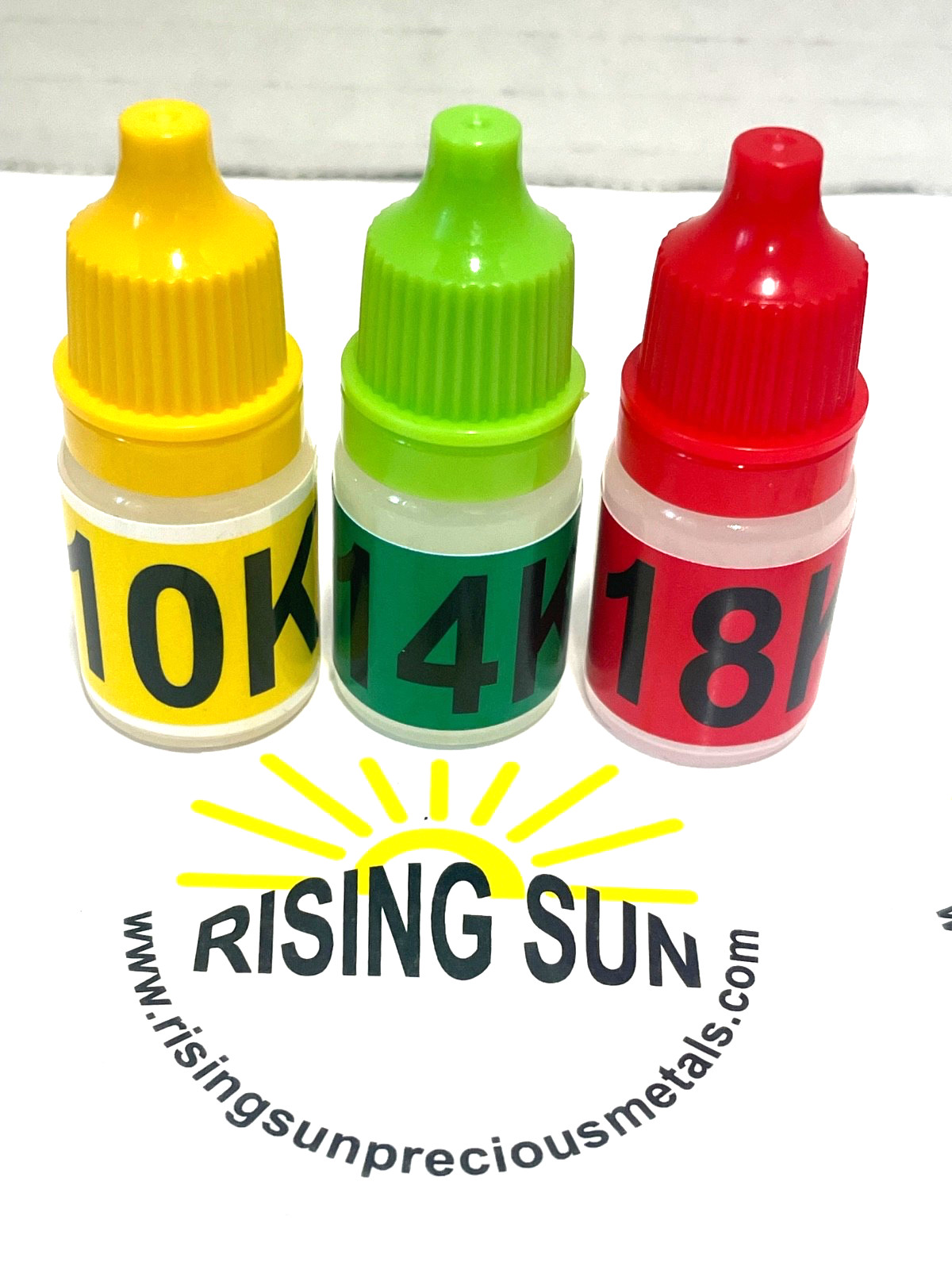 Gold Testing Kit 10K 14K 18K gold testing acid 💰RISING SUN PRECIOUS METALS💰
