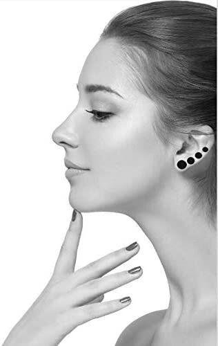 Men Women Magnetic Stainless Steel Stud Earrings Ear Plugs Non-Piercing Clip On