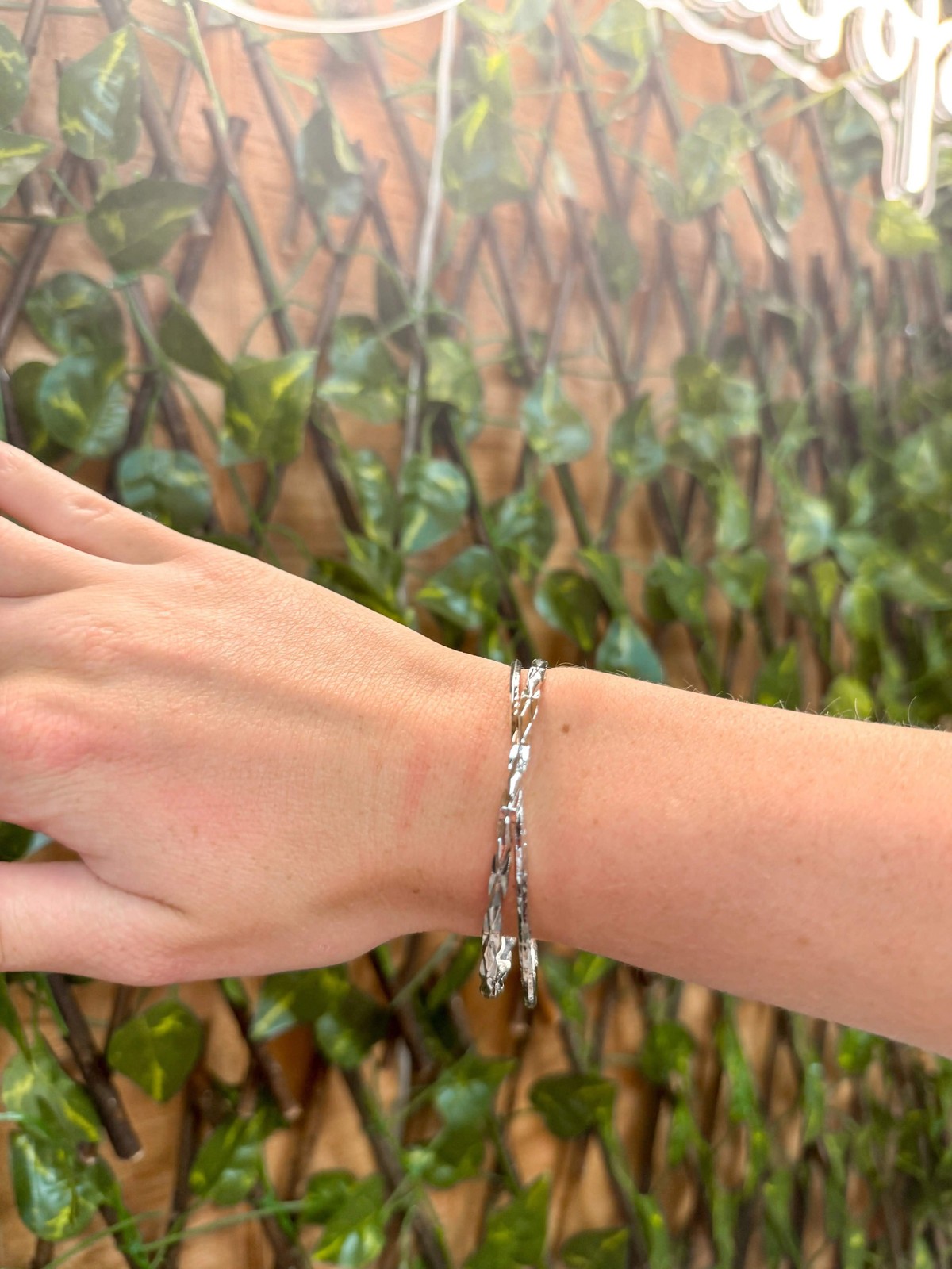 Everyday Wear Metal Bangle Bracelet