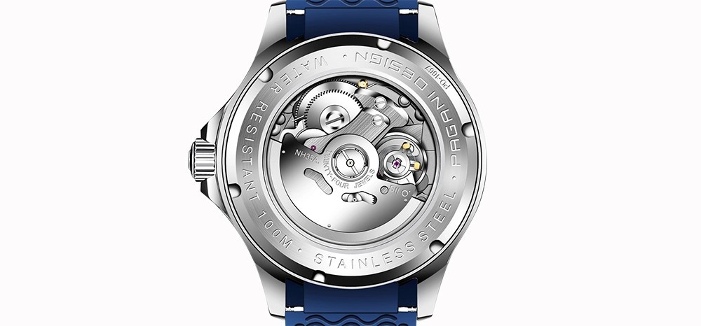 Pagani Design PD1667 Automatic NH35 Steel Watch 42mm.USA Seller. Ships from USA