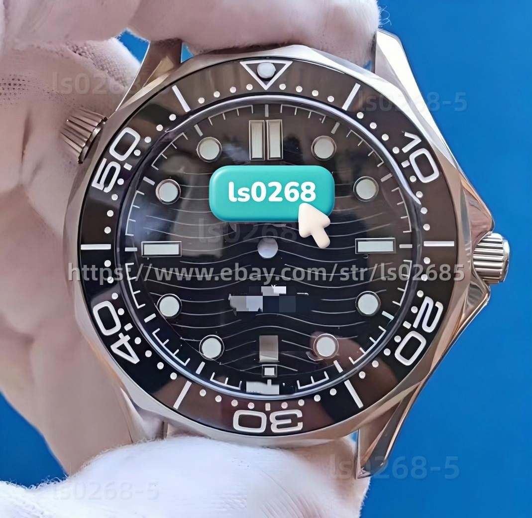 For DIY 40mm Watch Steel Case kit For 8215 movement