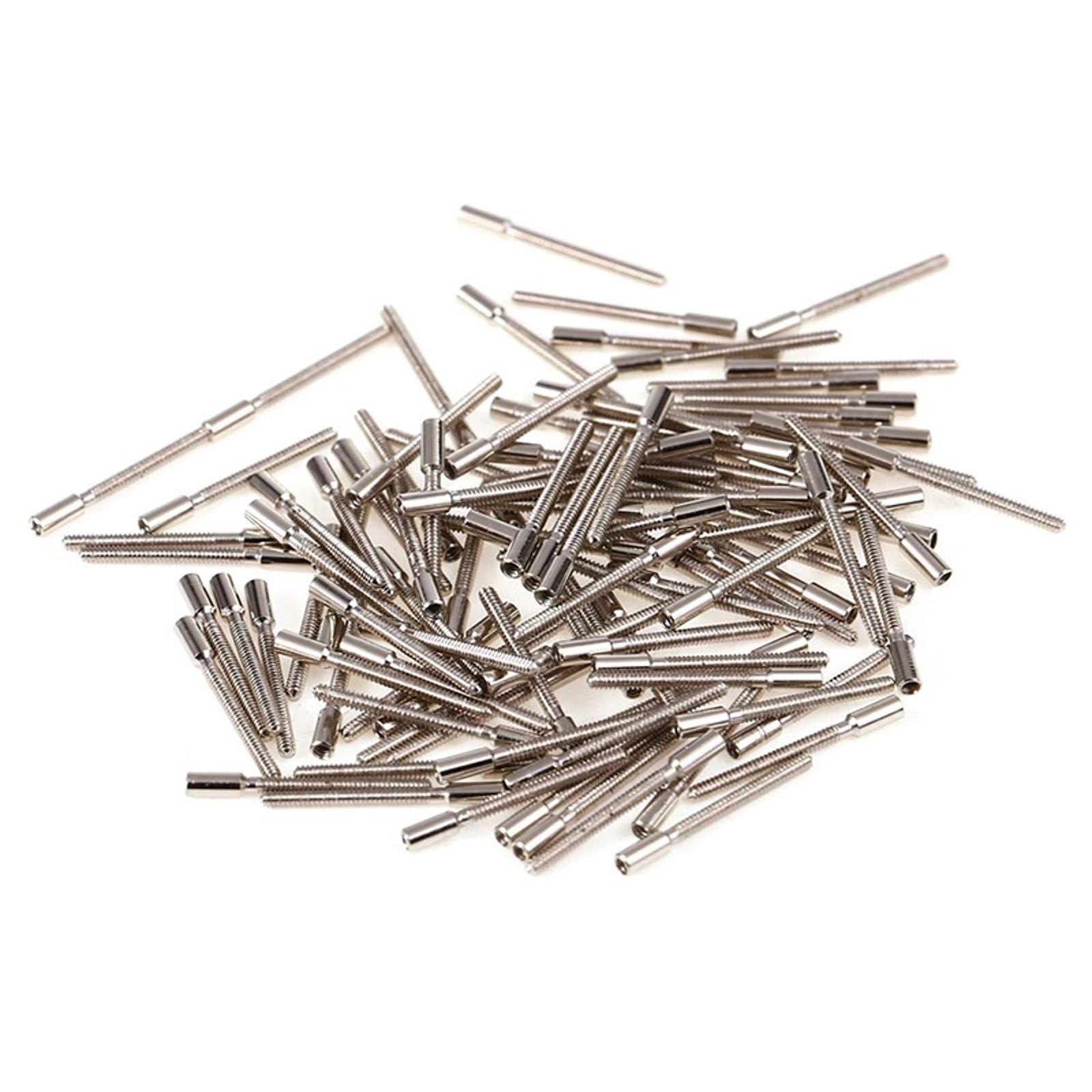 100pcs 0.9mm Stainless Steel Watch Winder Winding Stem Extensions Extenders Kit