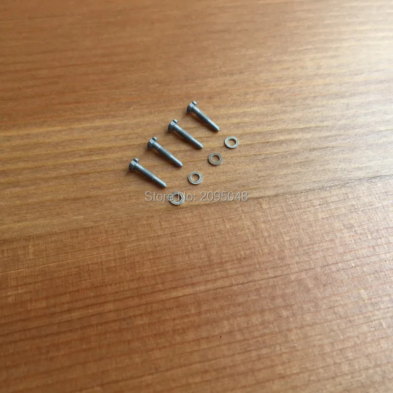 Matte Titanium Watch Band 4 Prong Screw Fits Richard Mille RM 011 030 035 055