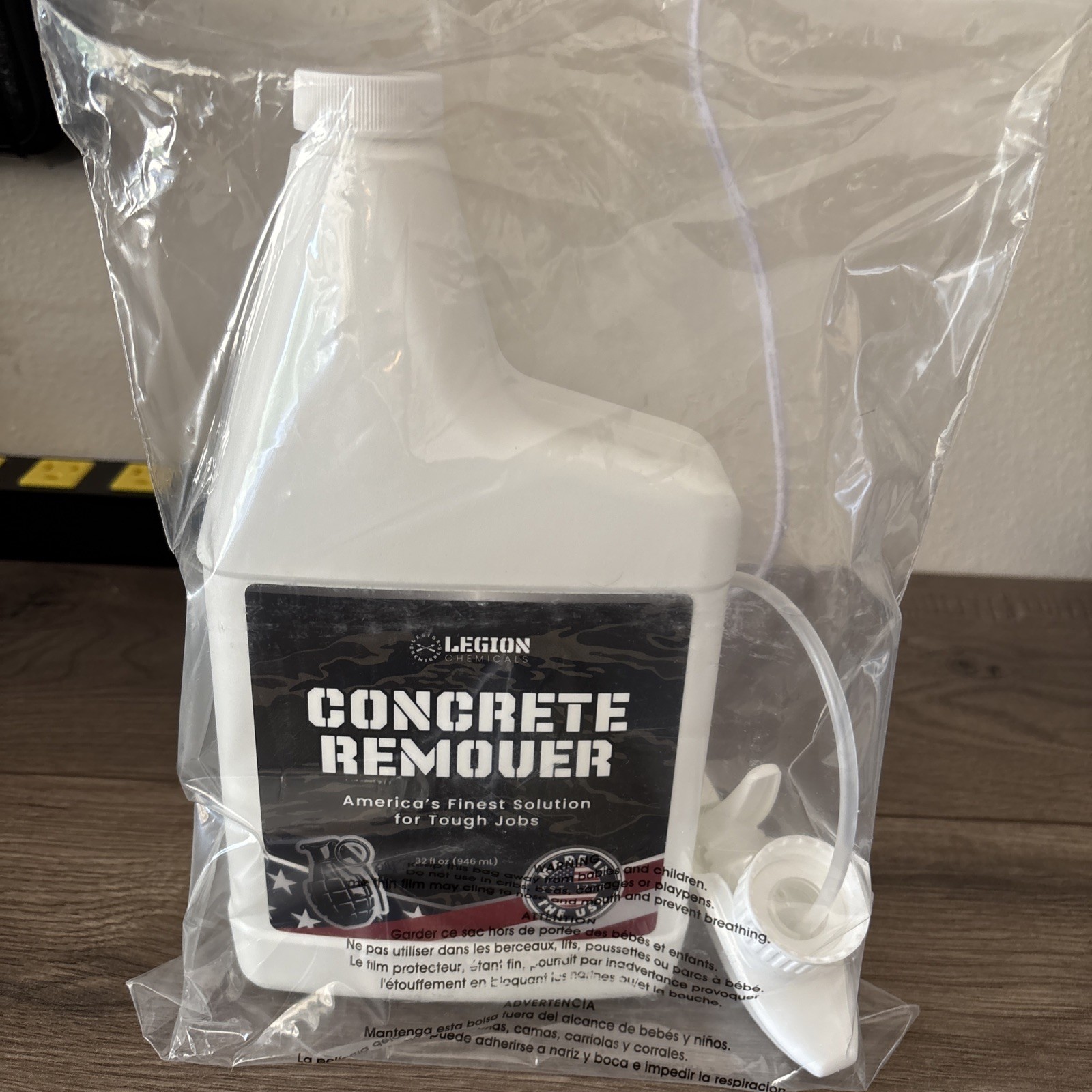 Legion Chemicals Heavy Concrete Remover – Dried 32 Fl Oz (Pack of 1)