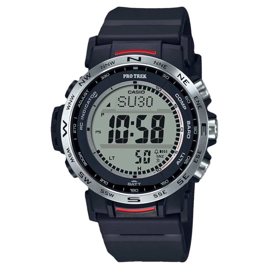 Casio Pro Trek PRW-35-1A Tough Solar Multi Band 6 Triple Sensor Watch New