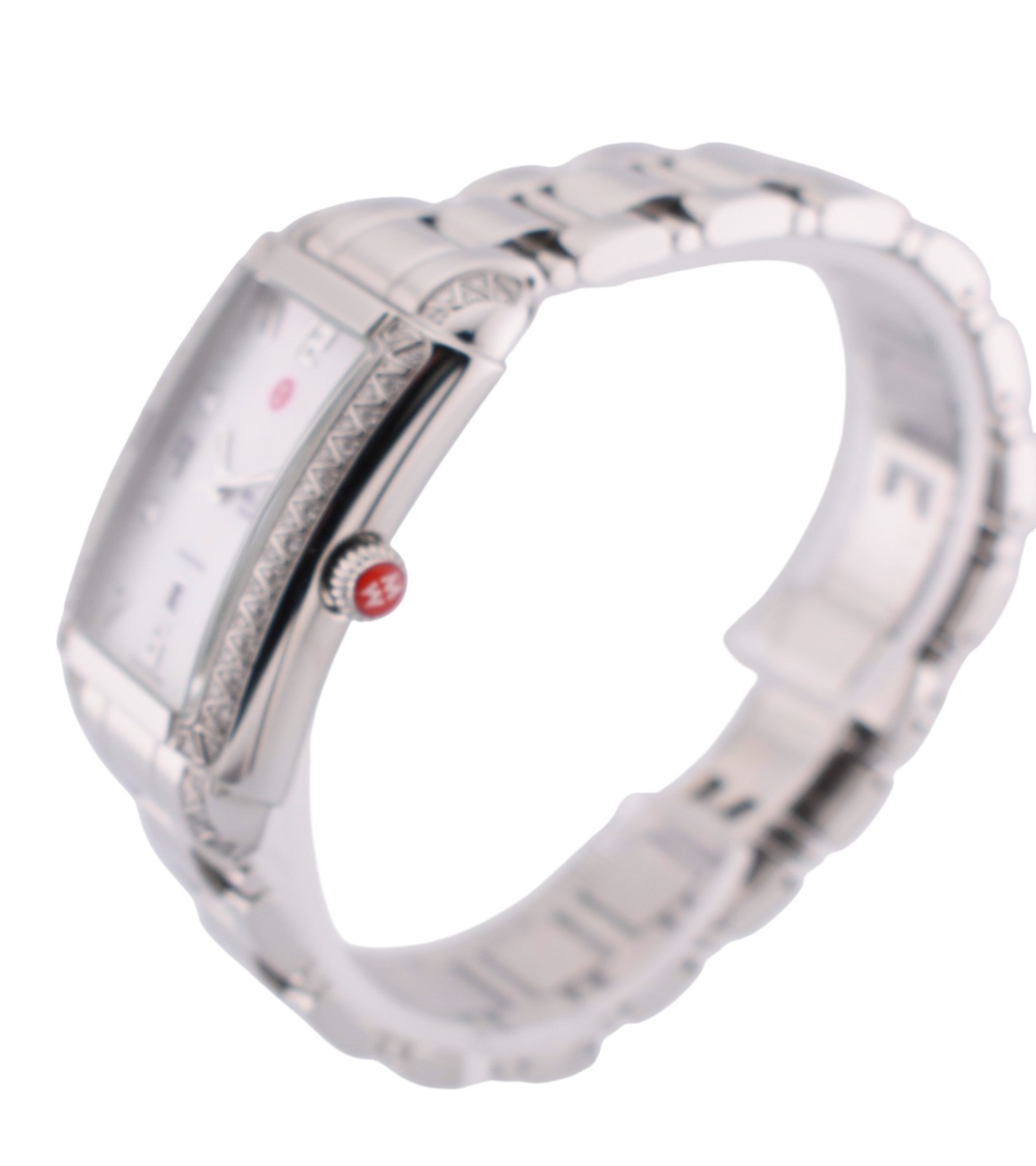 Michele Milou Park MW15C01A2025 Stainless Steel Ladies Diamond Watch $1045.00