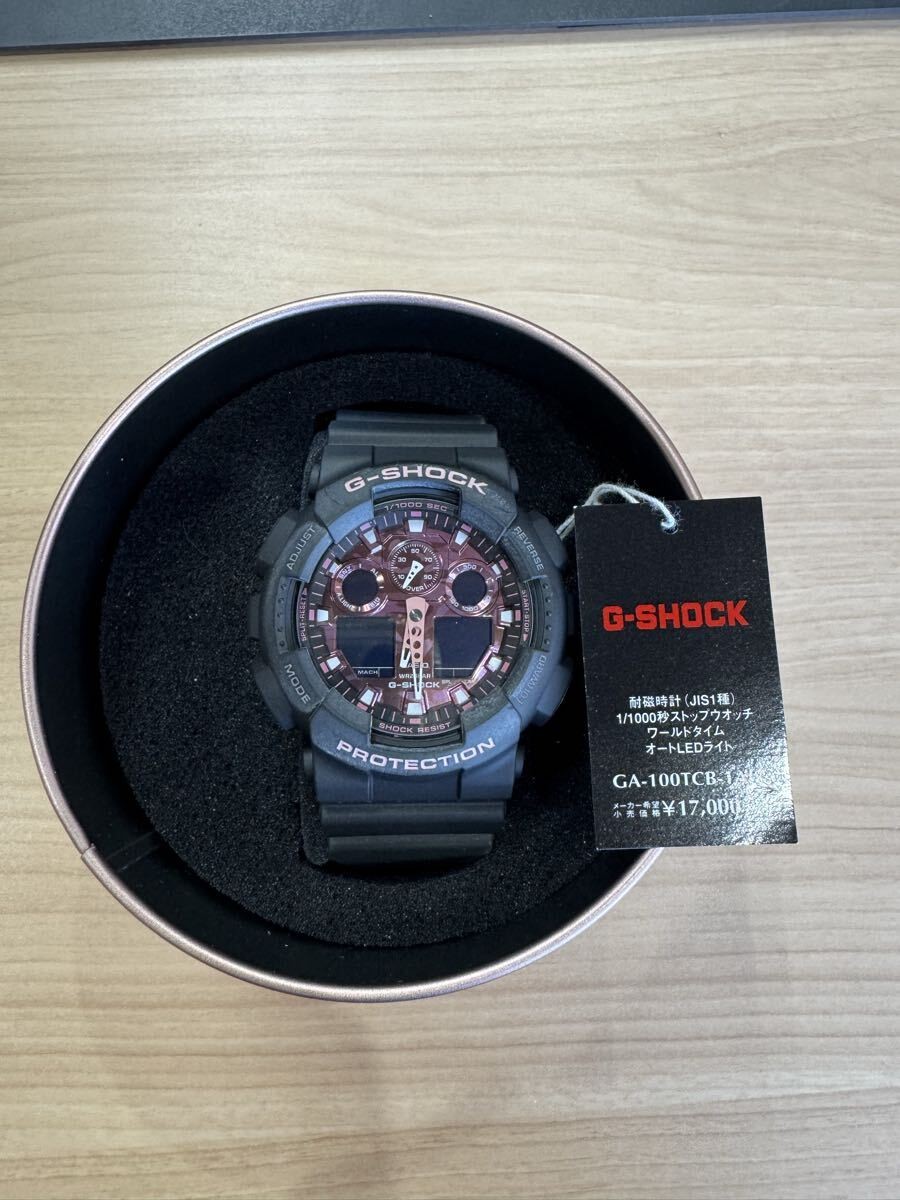 G-Shock Excellent Condition CASIO A 100TCB 1AJR Wristwatch Casio