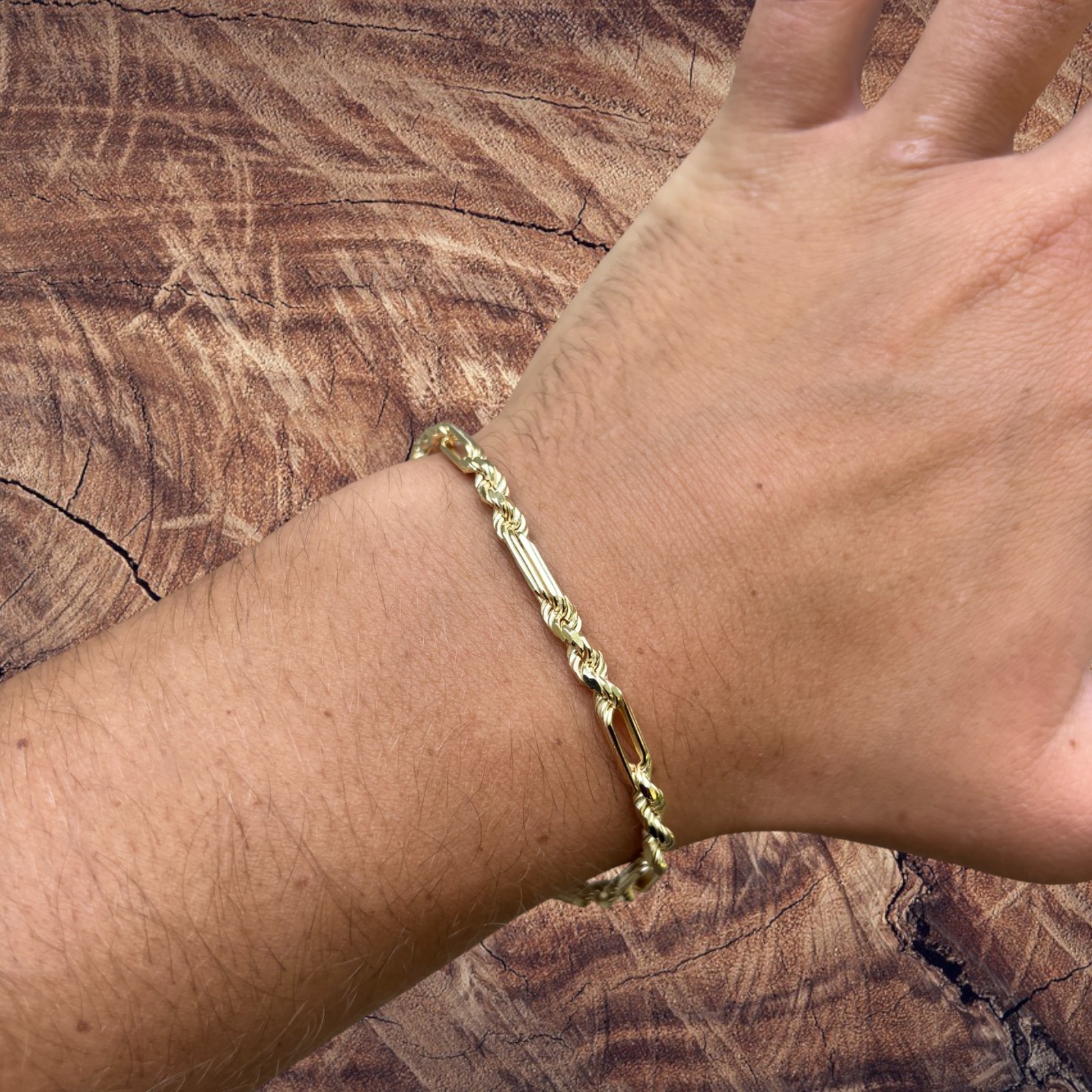 4mm Figarope Milano Bracelet – Solid 925 Sterling Silver Or 14k Gold Vermeil