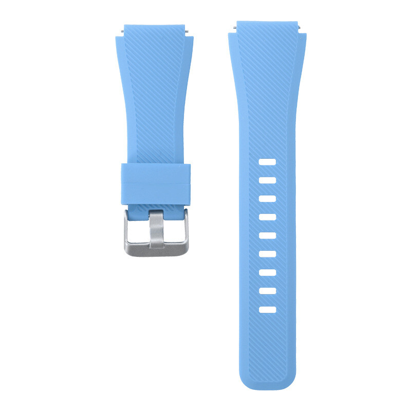 22mm Silicone Sport Strap For Samsung Galaxy Watch 3 45mm/46mm Watch Band