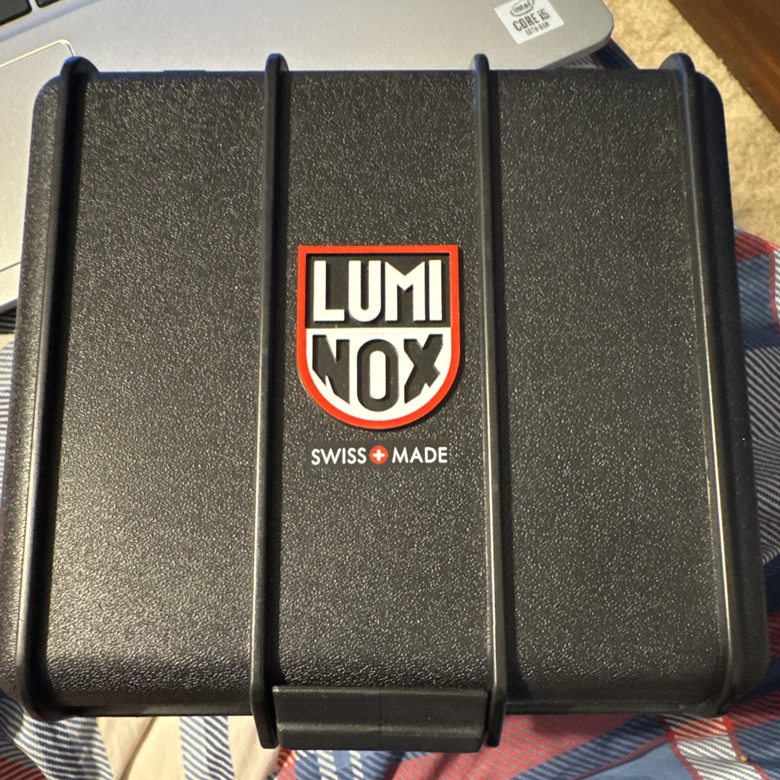 Luminox Leatherback Sea Turtle Swiss Made Quartz 39mm Black/Orange Box