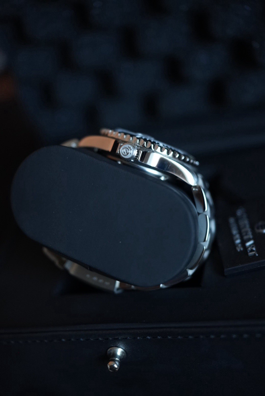 Steinhart Ocean One 39mm Automatic Swiss Diver Watch Black Ceramic