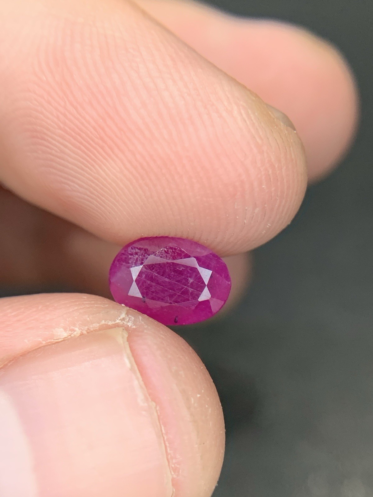 2.84 Ct No Heat Ruby
