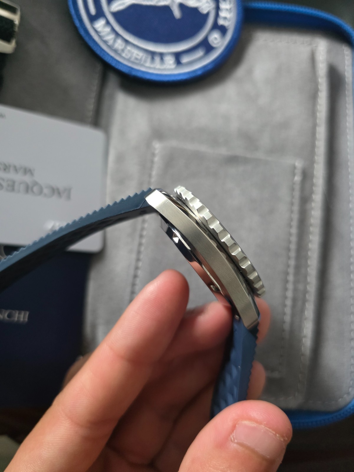 Jaques Bianchi jb300 blue diver limited edition