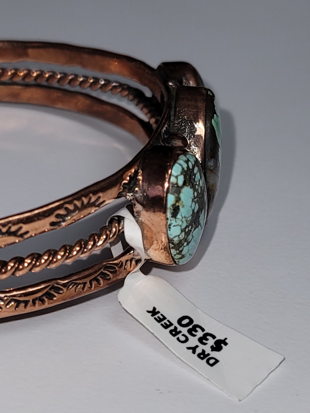 Dry Creek Turquoise Copper Cuff
