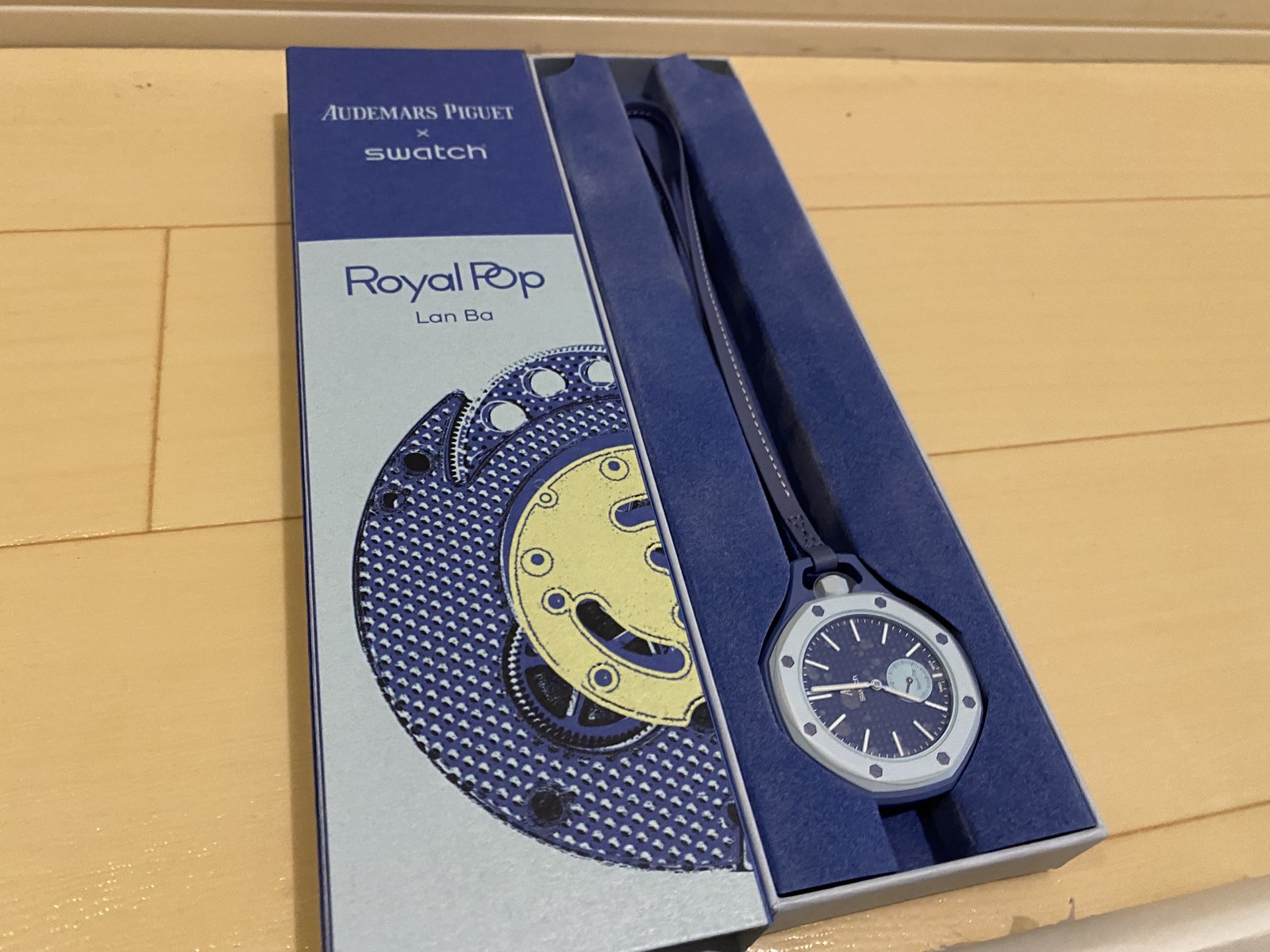 Swatch x Audemars Piguet Royal Pop Lan Ba Blue Watch Rare 2026 NEW