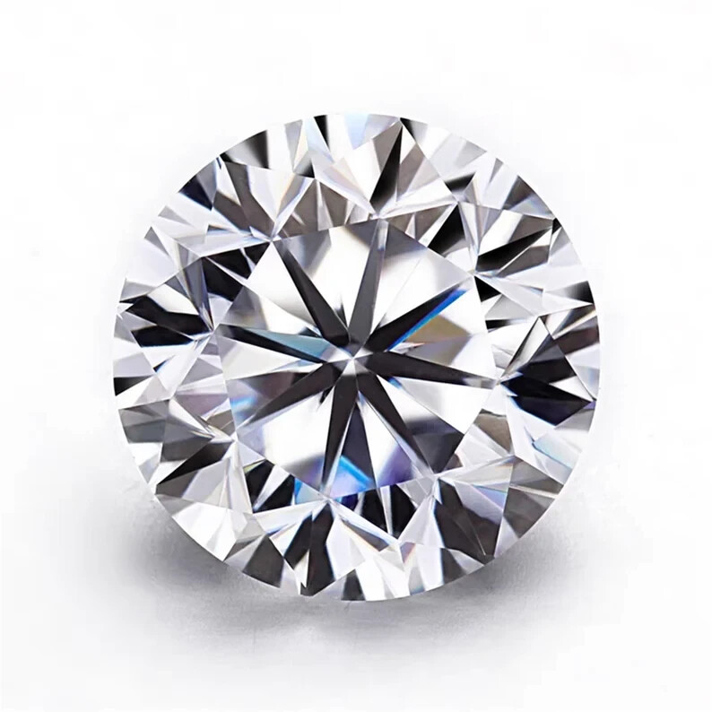 5 CT Natural White Diamond Round Cut VVS1 D Grade IDGL Certified 1 Free Gift QG1
