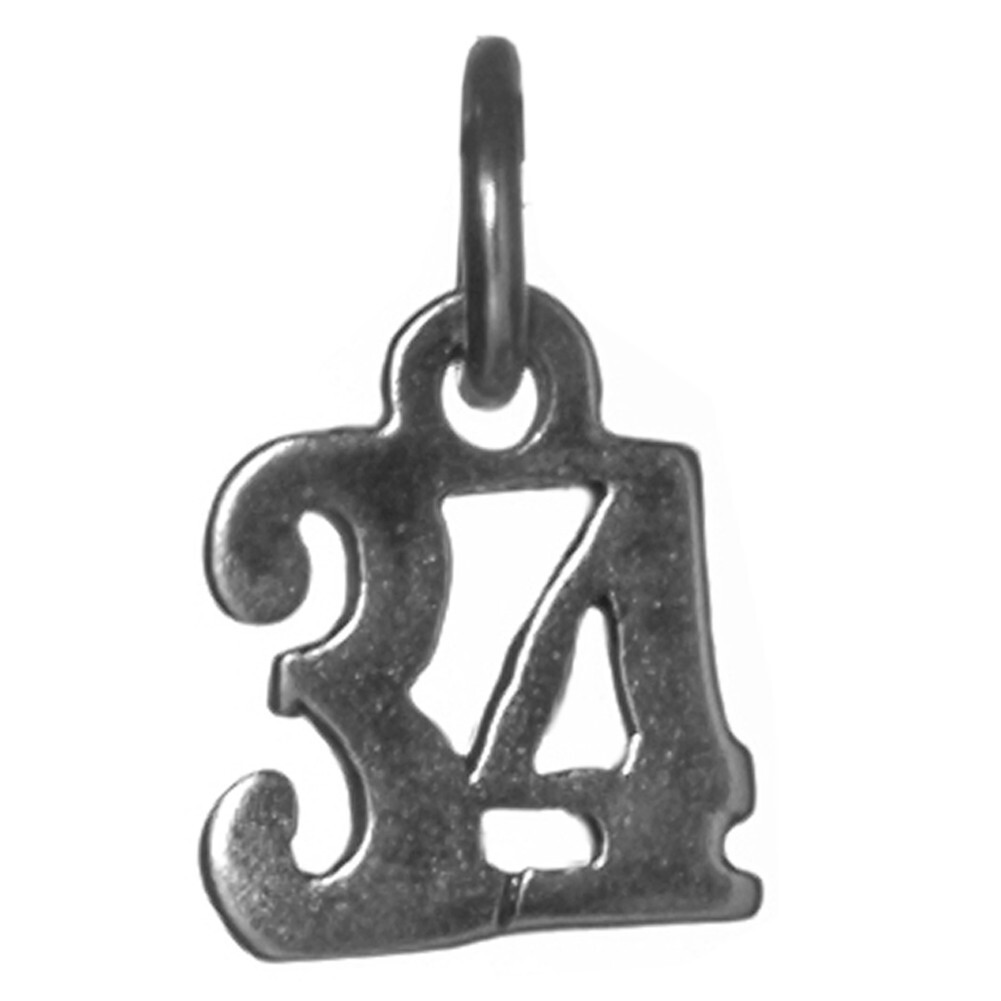 Ster Number Numeral Pendants #’s 30-49, Style #402