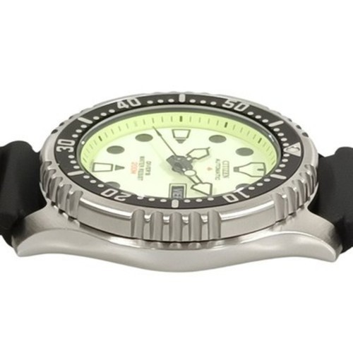 Citizen Promaster Natulite NY0040-09W Men’s Stainless Steel White Wristwatch