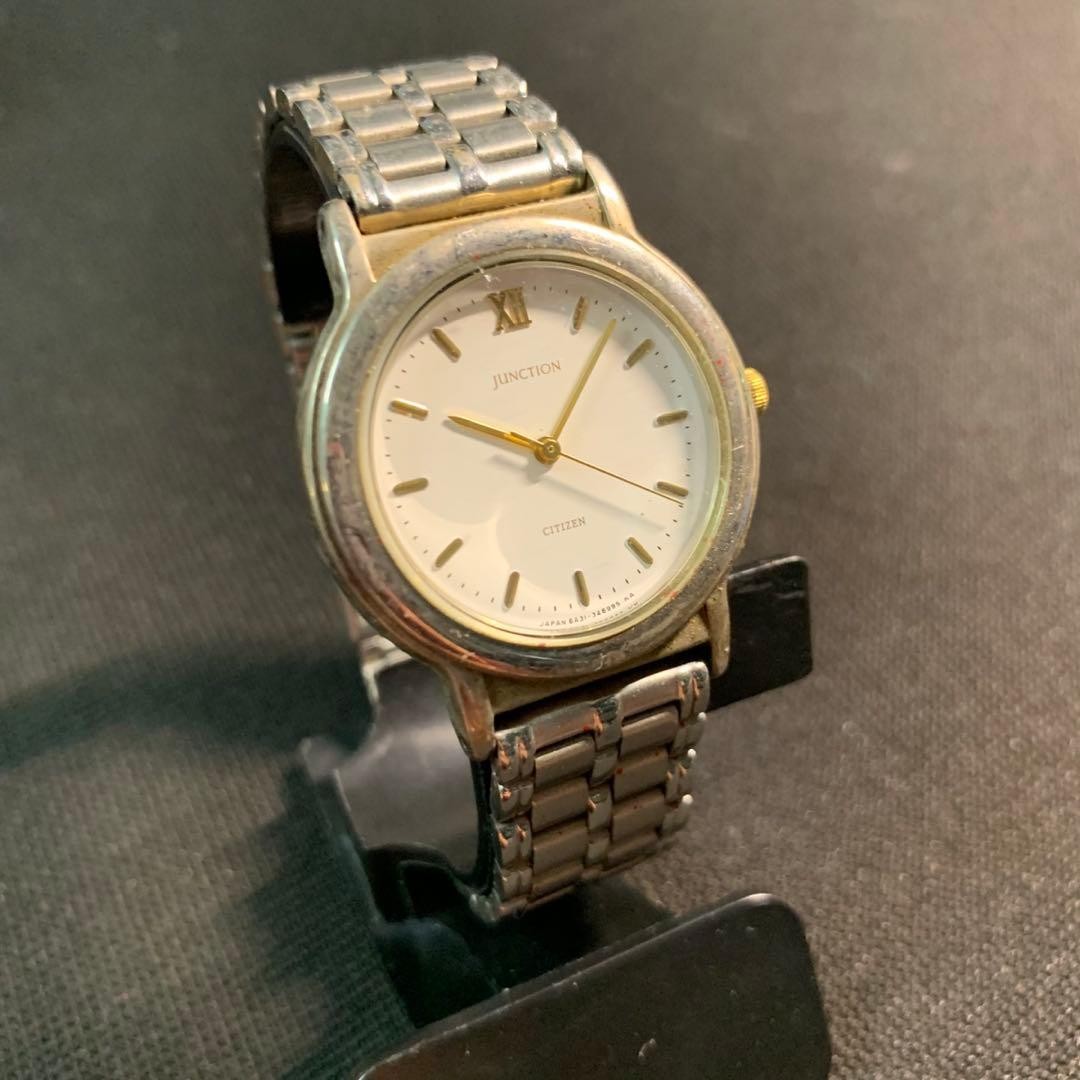 CITIZEN Junction Quartz Watch Battery Dead Not Running For Parts