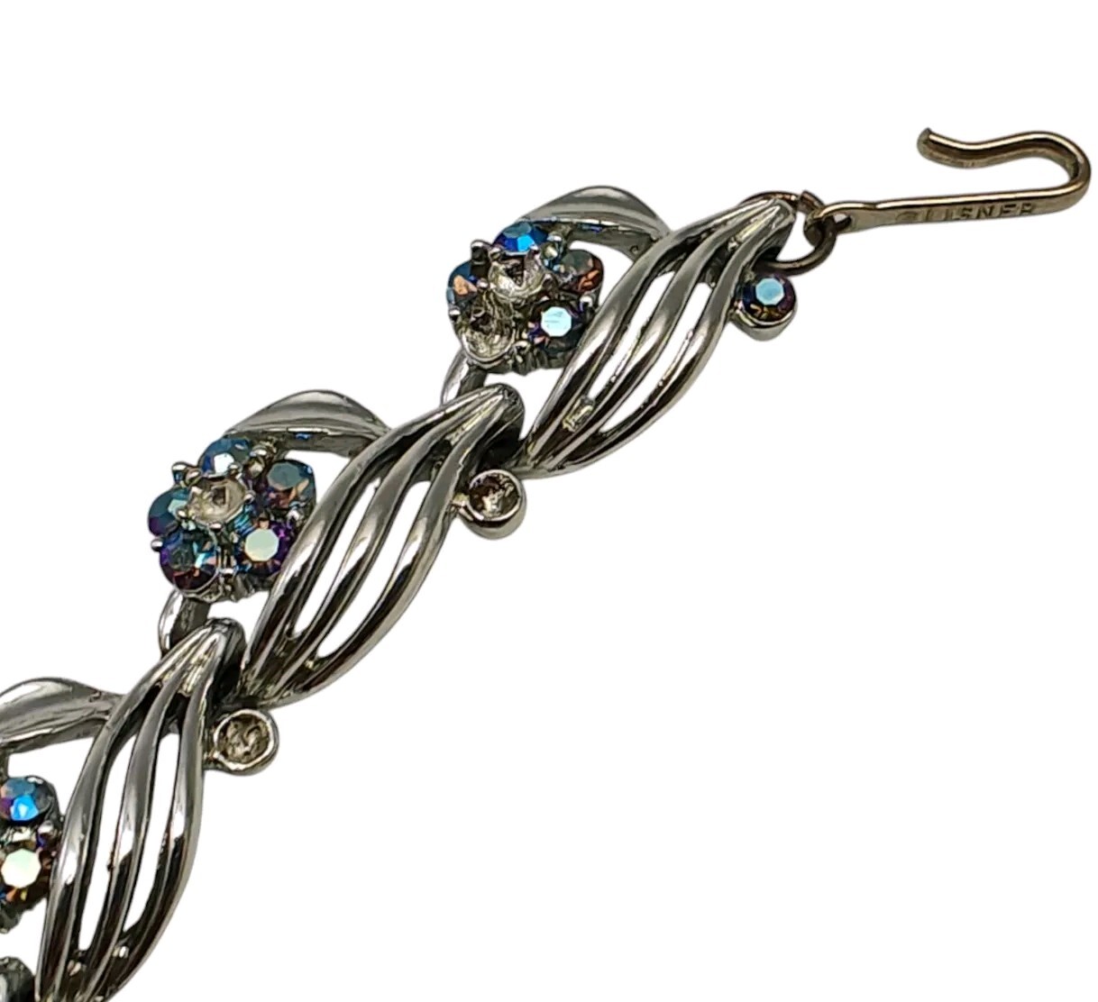 Lisner Rhinestone Special Occasion Necklace Missing Rhinestones