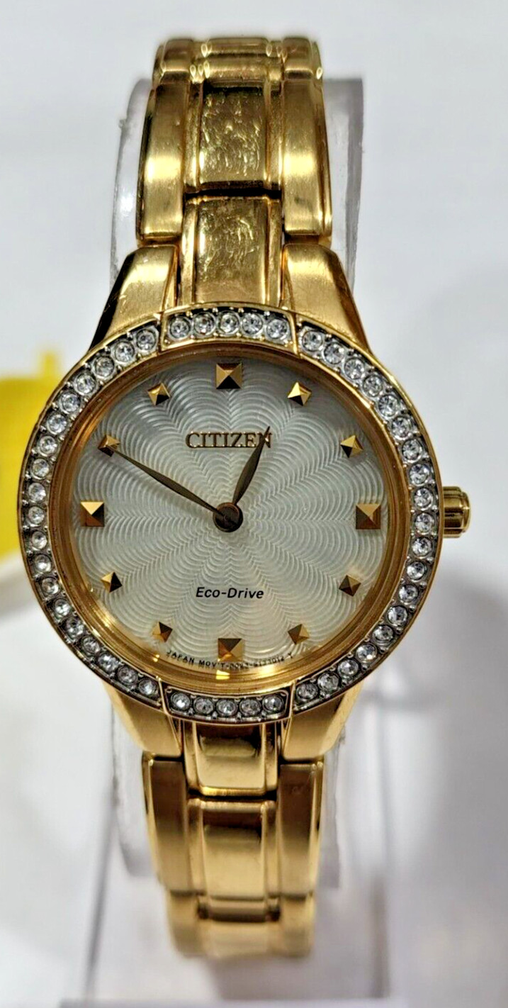 B023-S092990 CITIZEN ECO DRIVE MOP DIAMOND ACCENT WATCH FOR WOMEN C2-167