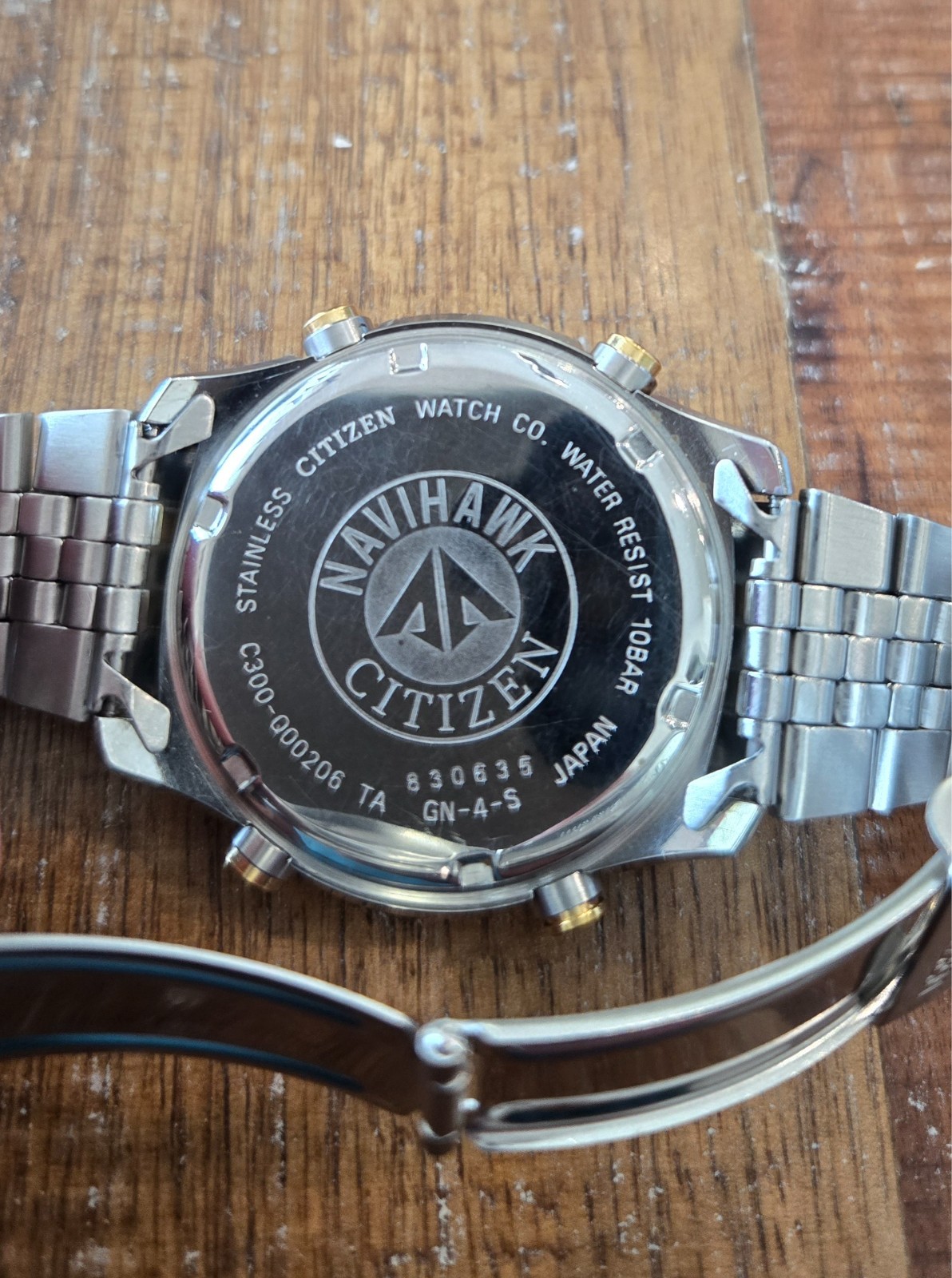 Vintage Citizen Promaster Navihawk C300 Two-Tone Chronograph Full Set – Fresh Ba