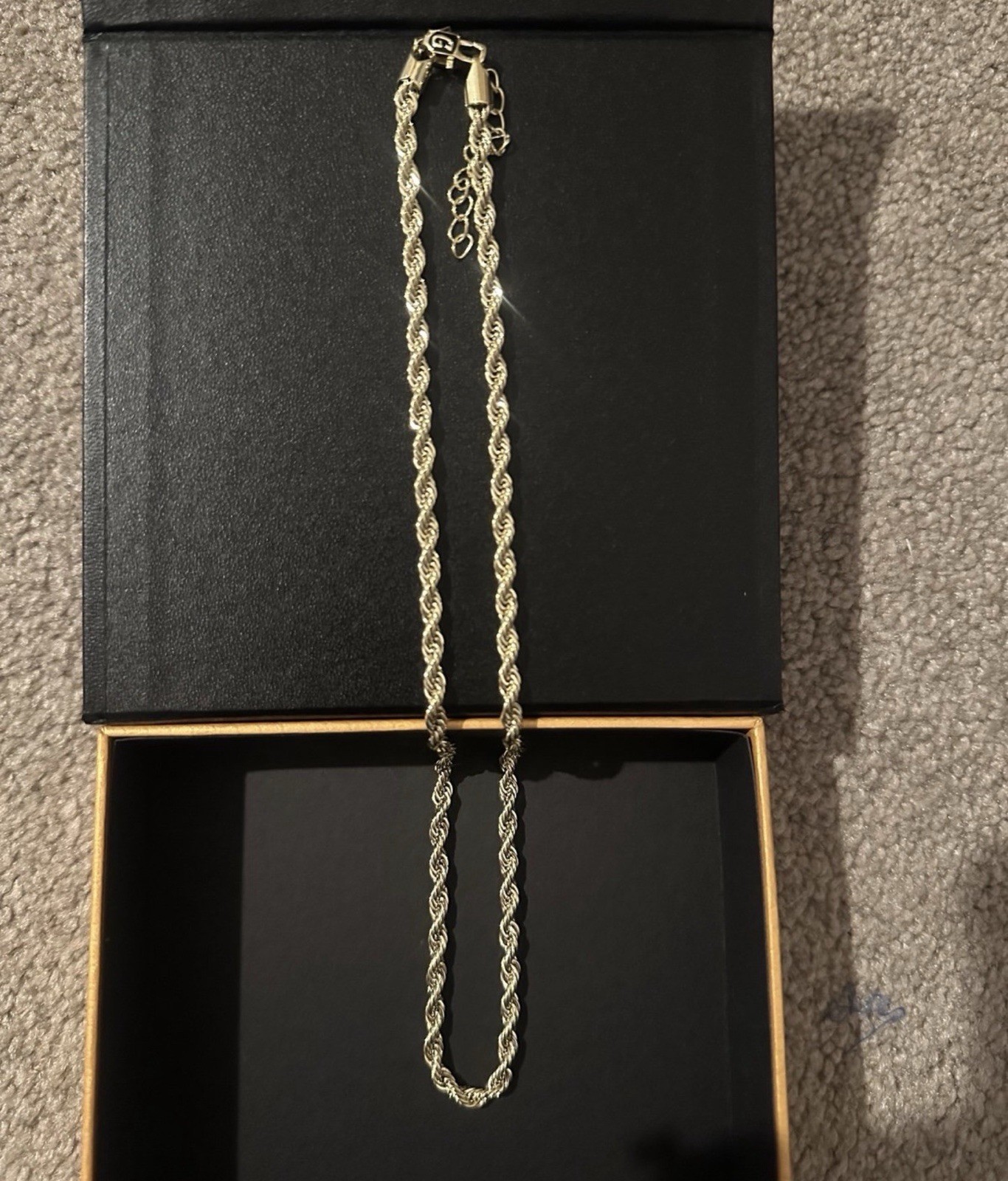 Gold Rope Chain Necklace (4mm, 18–20”) – GLD