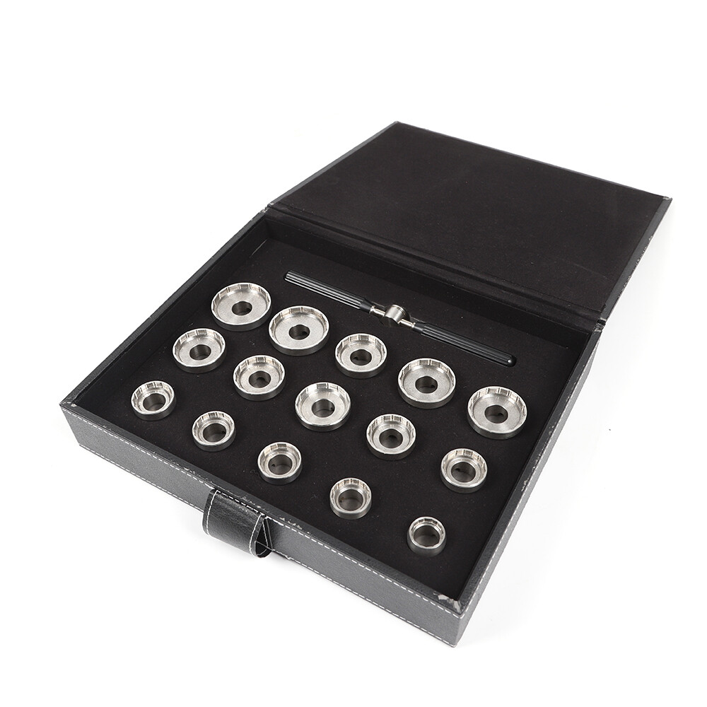 15 Dies Watch Back Case Opener Set for Breitling Removal Tool Kit NEW FREE EXPRE