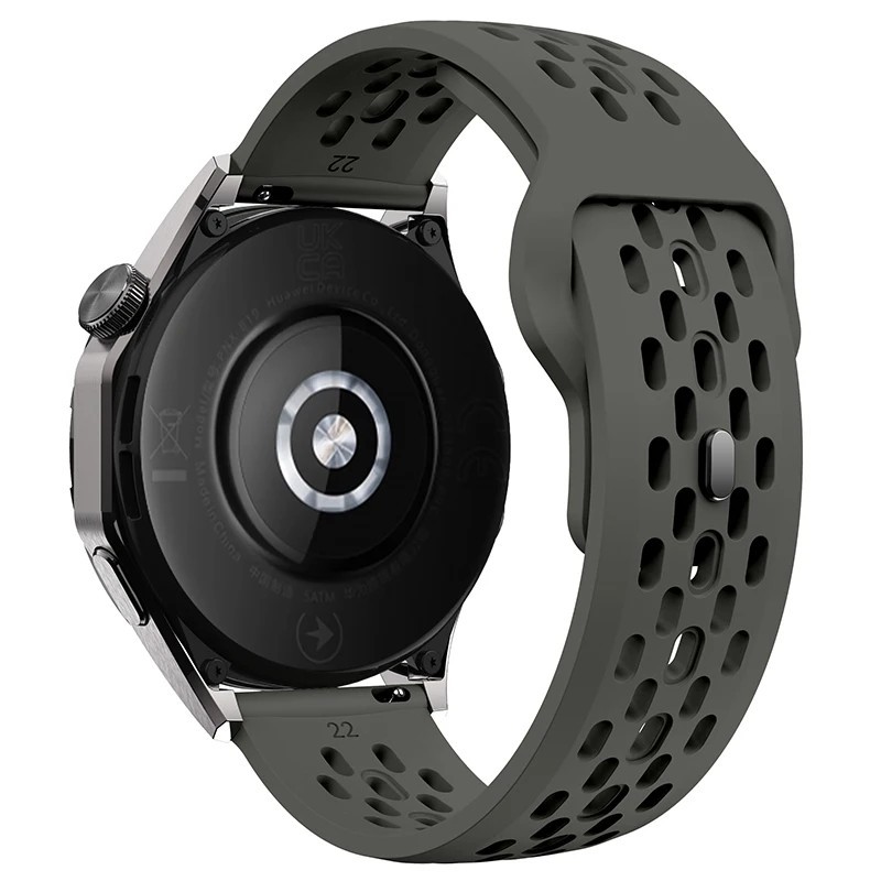 Universal Silicone Watch Strap 18mm 20mm 22mm Sport Band