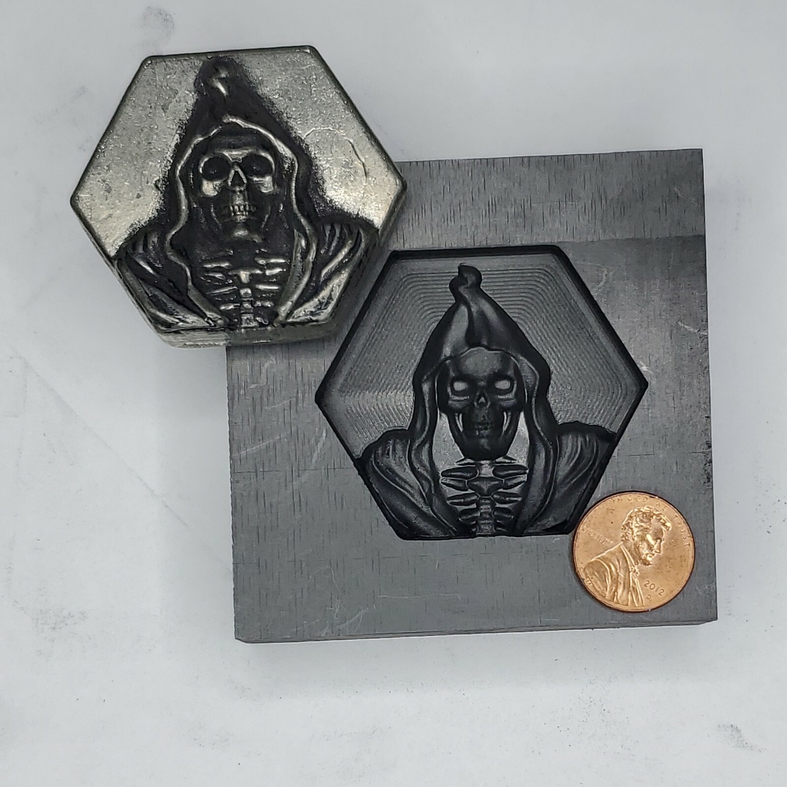 Reaper 3D Graphite Ingot Mold Gold Silver Copper Tin Melting Casting Refining