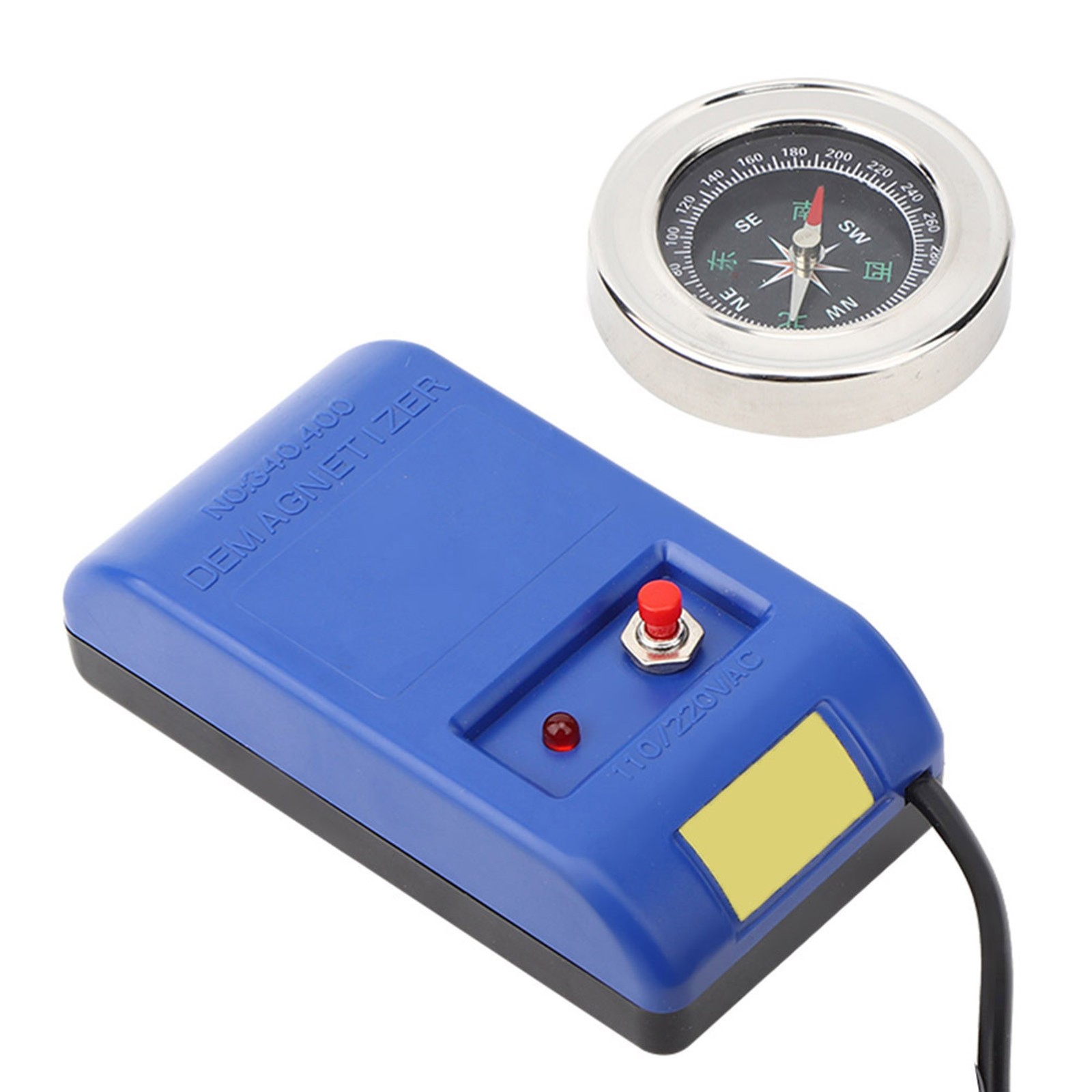 Electrical Demagnetizer Tools Compass Set For Watch Repair Degausser