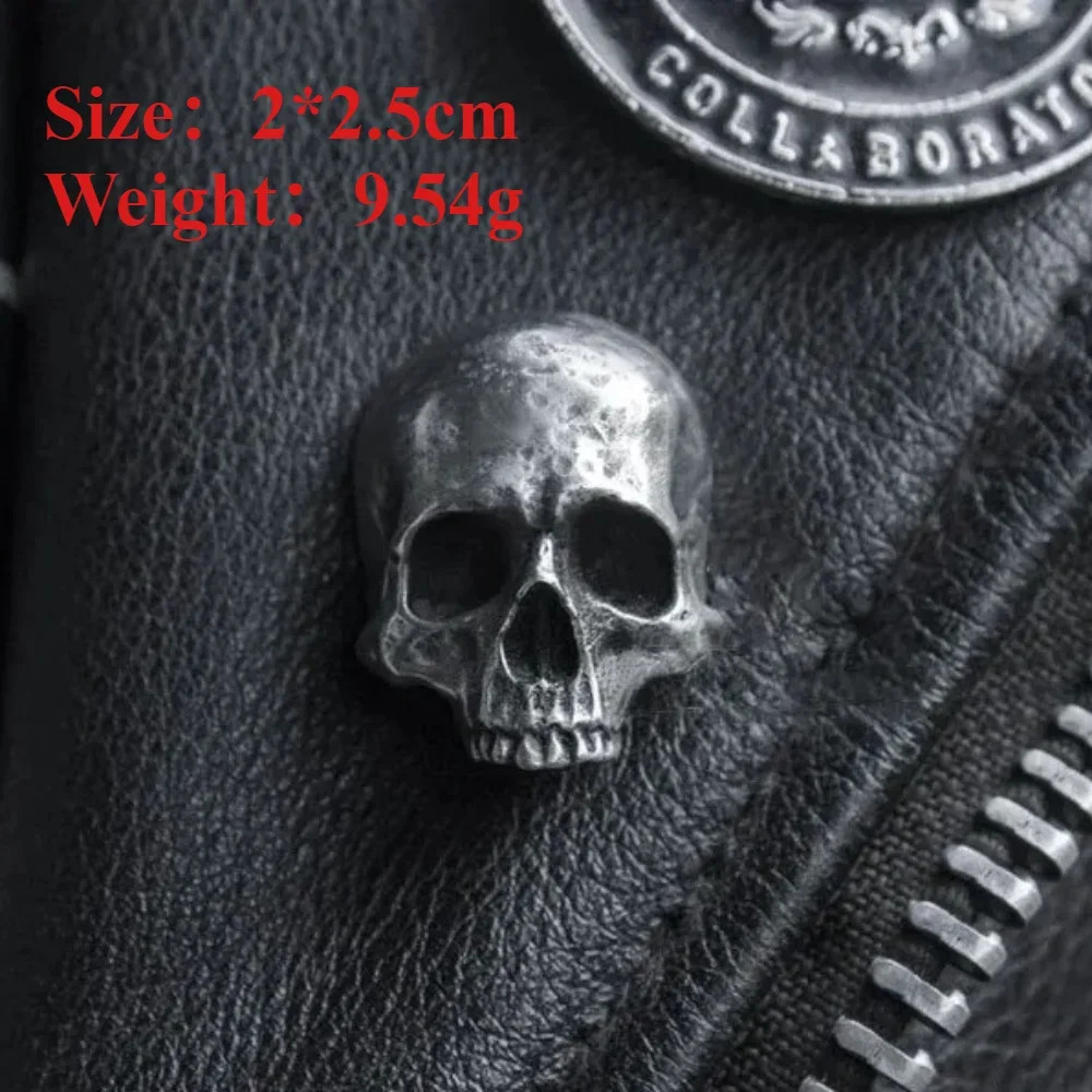 Halloween Skull Pin Punk Skeleton for Gothic Brooch Badge Jewelry Accessory