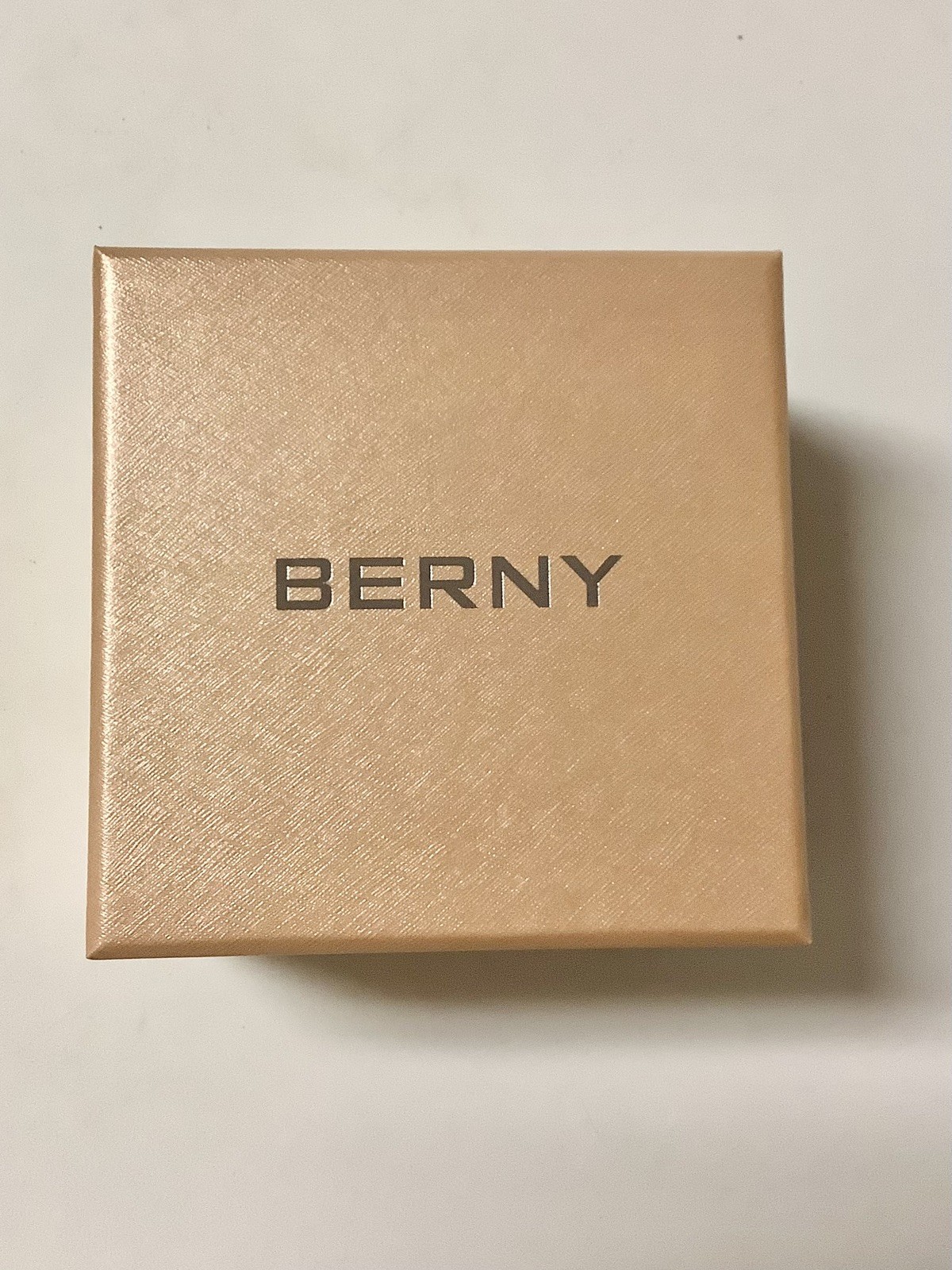 BERNY 38mm QUARTZ WATCH, TEXTURED DIAL, STAINLESS STEEL & BERNIE LEATHER BANDS