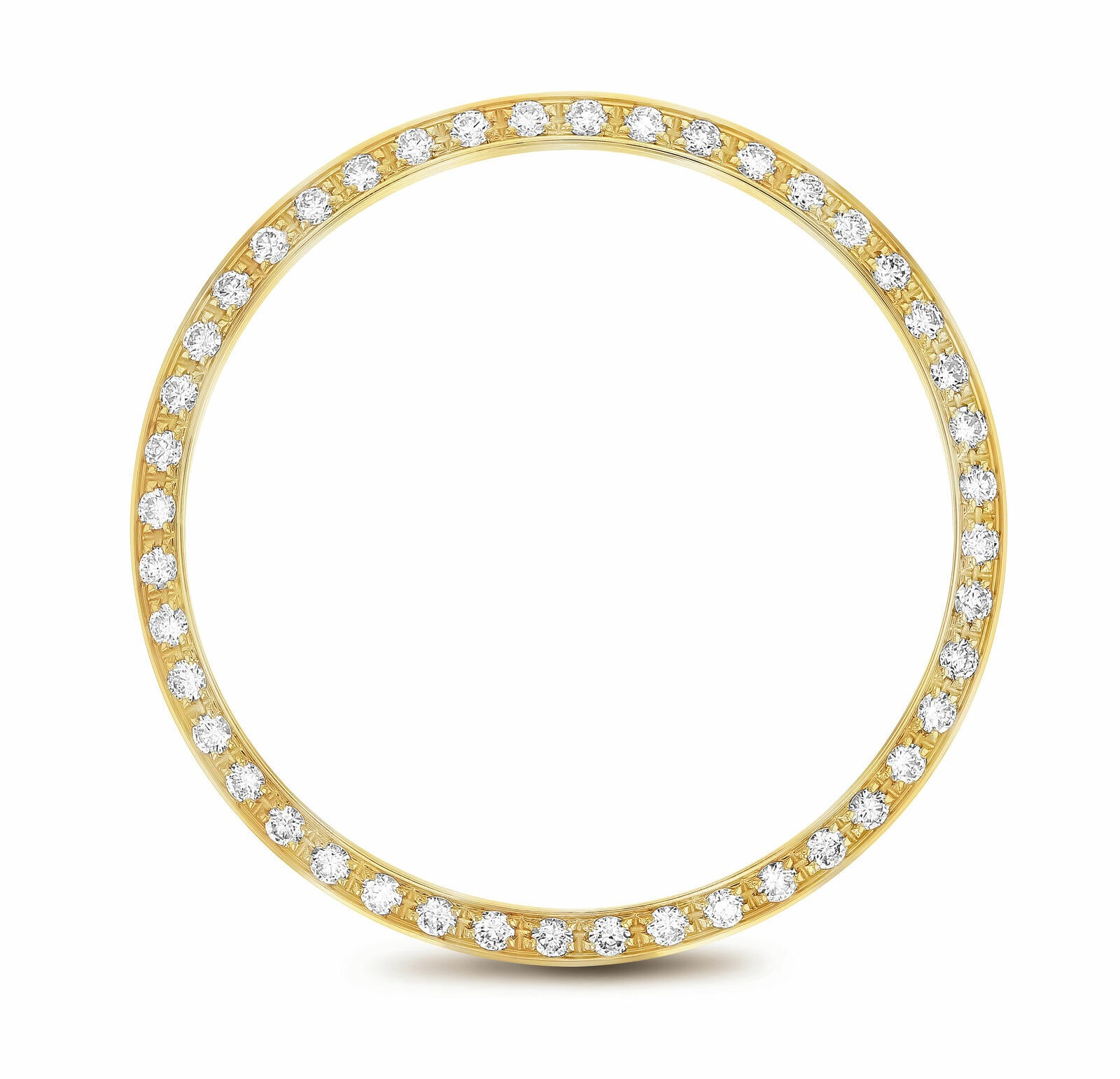 .90CT BEAD NATURAL DIAMOND BEZEL FOR OLDER MODEL ROLEX 1500 1505 1002 6694 14KY